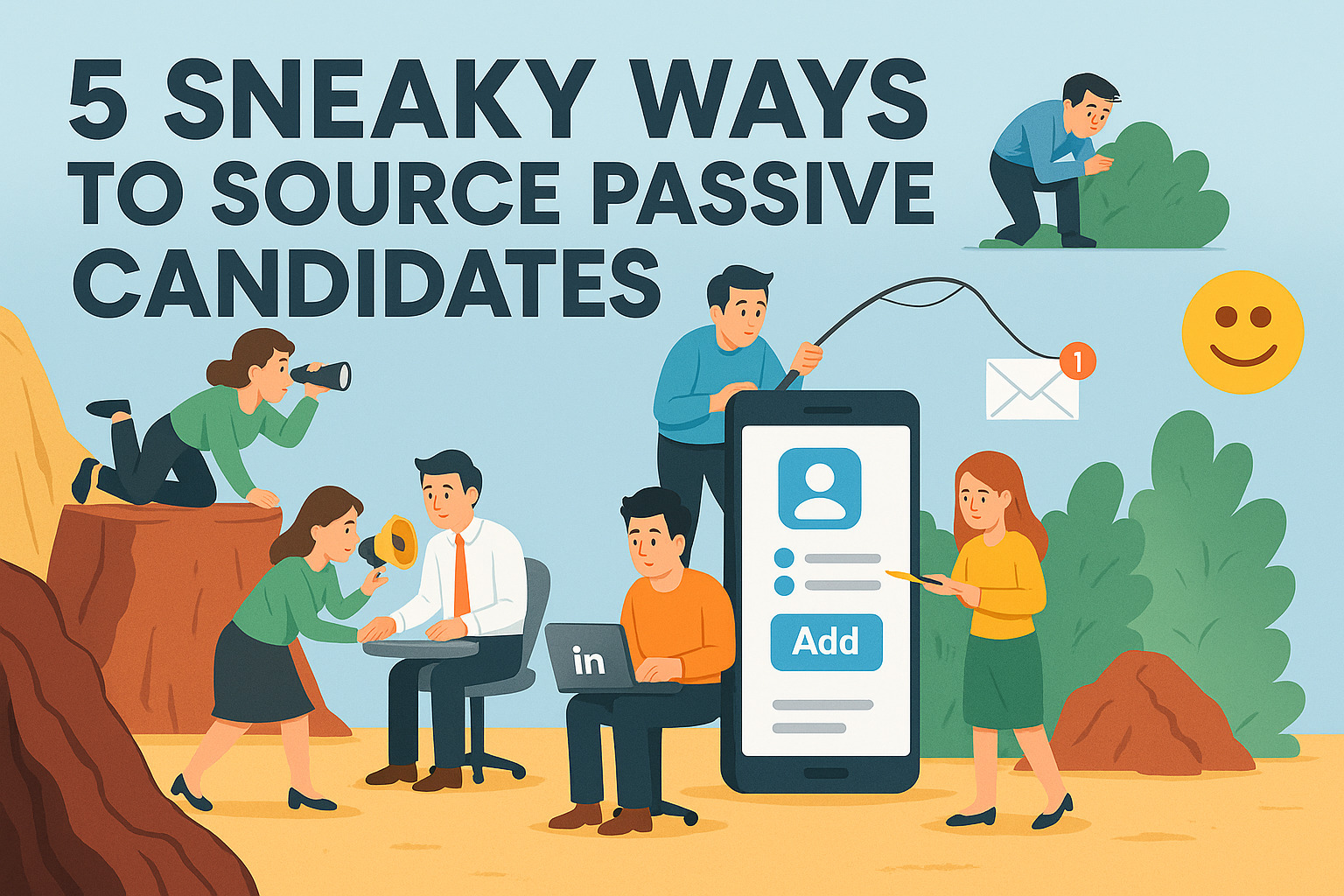 5 Sneaky Ways to Source Passive Candidates