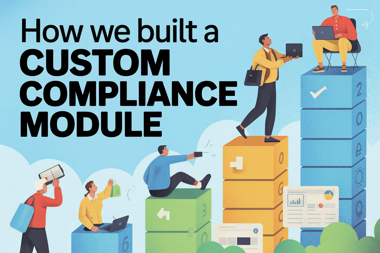 How we built a custom compliance module